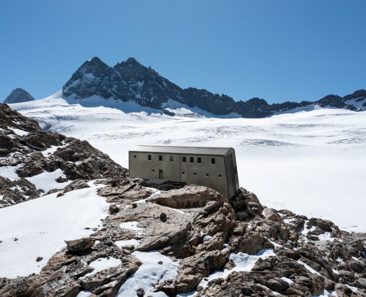 Visualisierung der geplanten neuen Mutthornhütte – auf Kandersteger Boden BILD: ZVG / ARC1706 AG