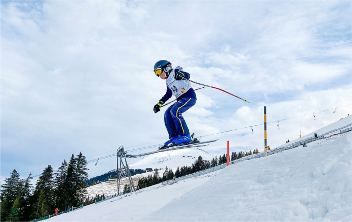 Ob auf der Schanze, beim Riesenslalom oder bei der Postensuche: die AthletInnen waren gefordert. ALLE BILDER: MARC FUHRER